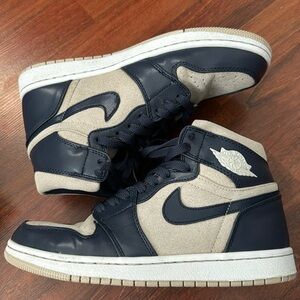 Air Jordan 1 Retro High Premium 'Navy Cream